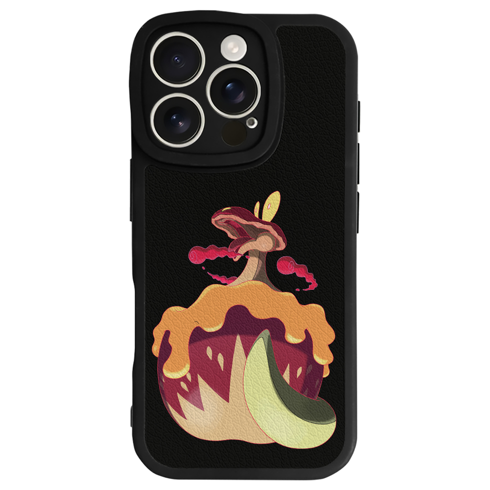 （画像用） ポケットモンスター Pokémon 【iPhone 16シリーズ対応】シリコンスマホケース（レザー調） 材質：シリコン